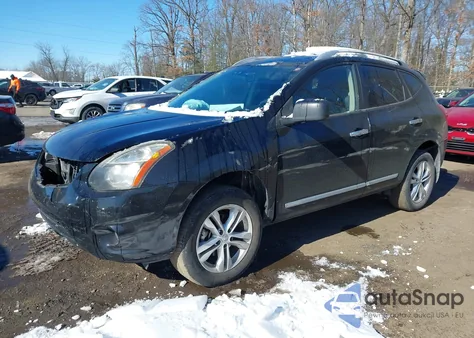 2015 Nissan Rogue Select S from USA, damaged, VIN JN8AS5MV8FW765047